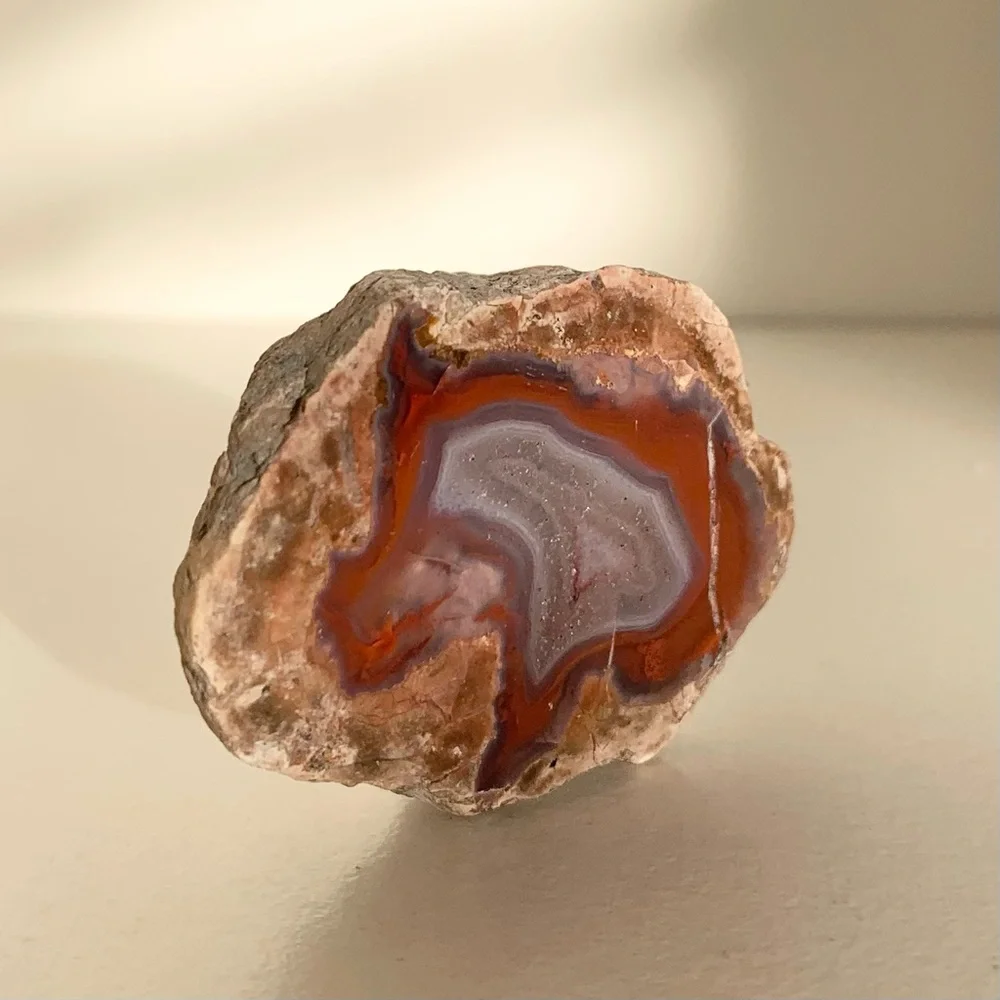 Agate Geode Stone Decor piece